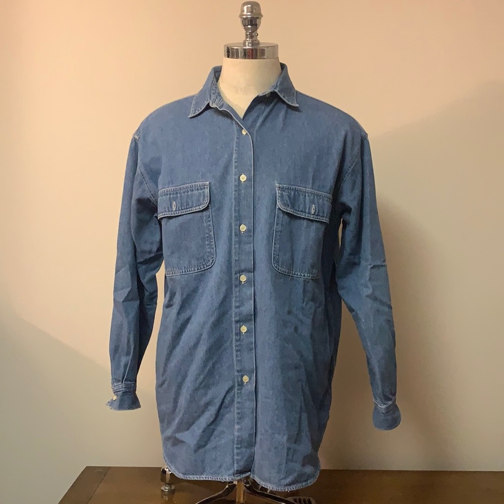 Vintage Calvin Klein Denim Button Up
